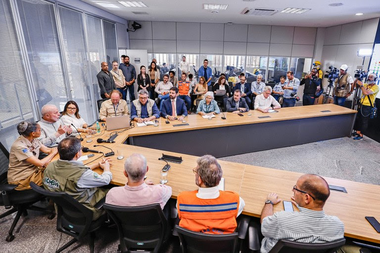 Lula pretende participar da reunião semanal que ocorre na Casa Civil, sobre os incêndios, com a presença de mais de 20 ministérios. Os governadores dos estados atingidos serão convidados - (Foto: Rica