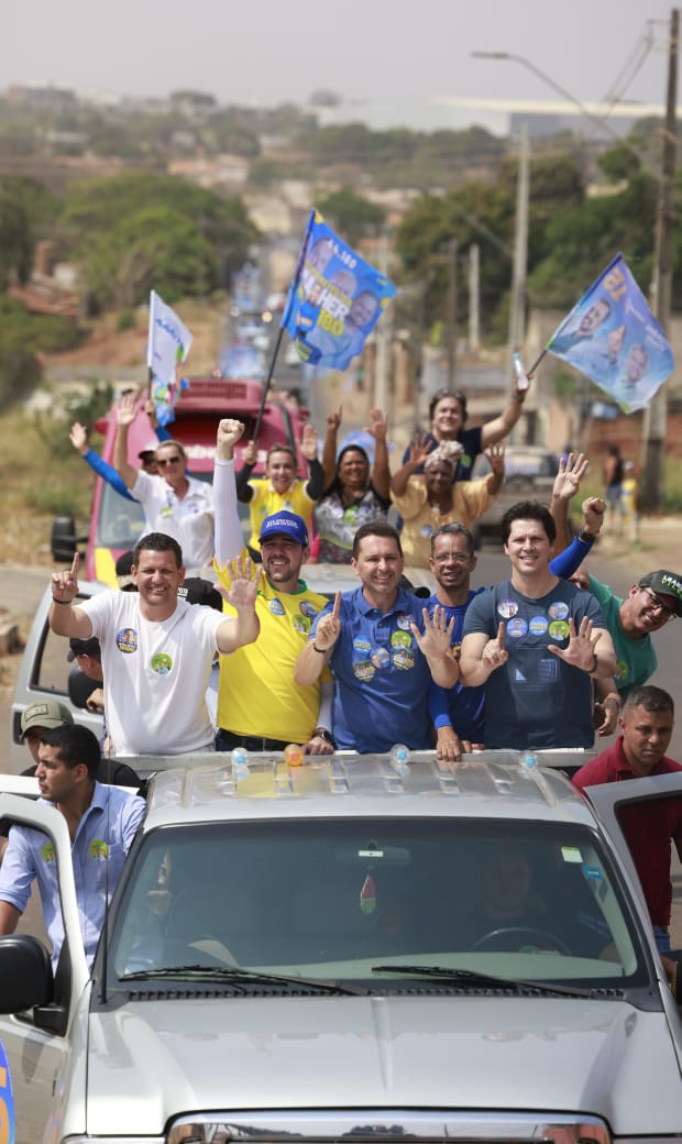 Sábado movimentado: Daniel Vilela faz campanha em Aparecida de Goiânia, Silvânia e Vianópolis