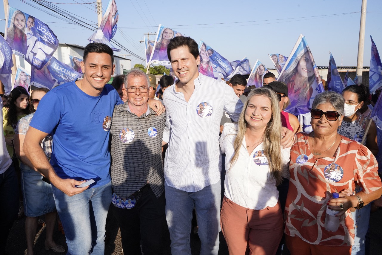 Daniel Vilela campanhas de candidatos a prefeitos do União Brasil e do MDB em cidades do Vale do Araguaia