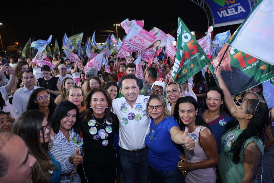 Gracinha Caiado comanda reunião com mulheres em apoio à candidatura de Leandro Vilela em Aparecida