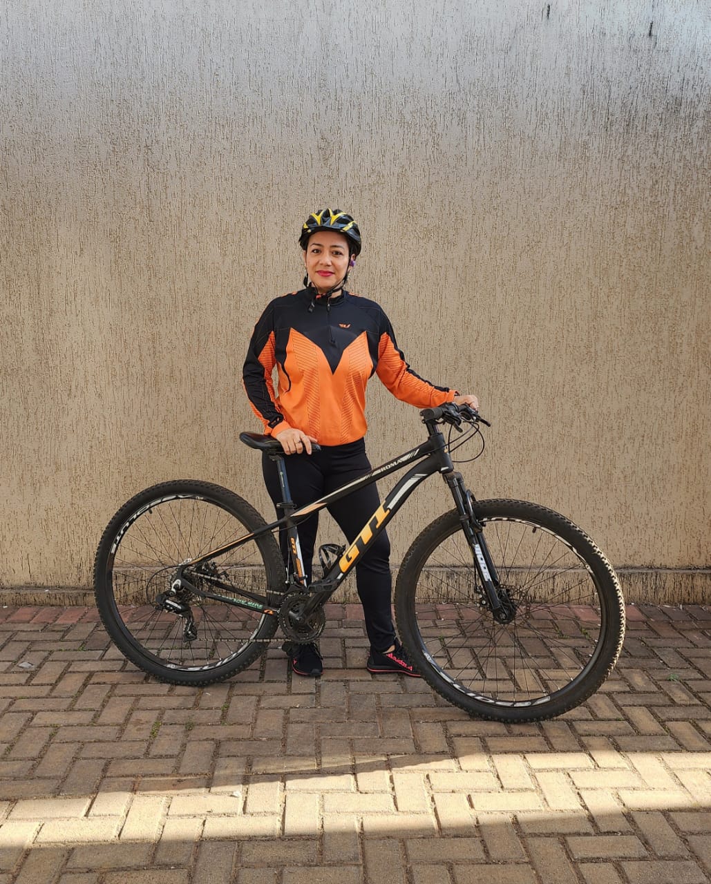 Assistente de arquivo na Localiza Urbanismo, Daniela Pacheco fez da bike o seu meio de locomoção oficial para ir ao trabalho