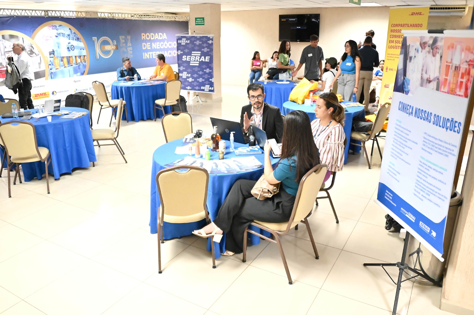 Indústrias goianas terão oportunidade de participar de rodadas nacional de negócios, com fornecedores, e rodada internacional de negócios, com compradores estrangeiros durante 1ª Expoind