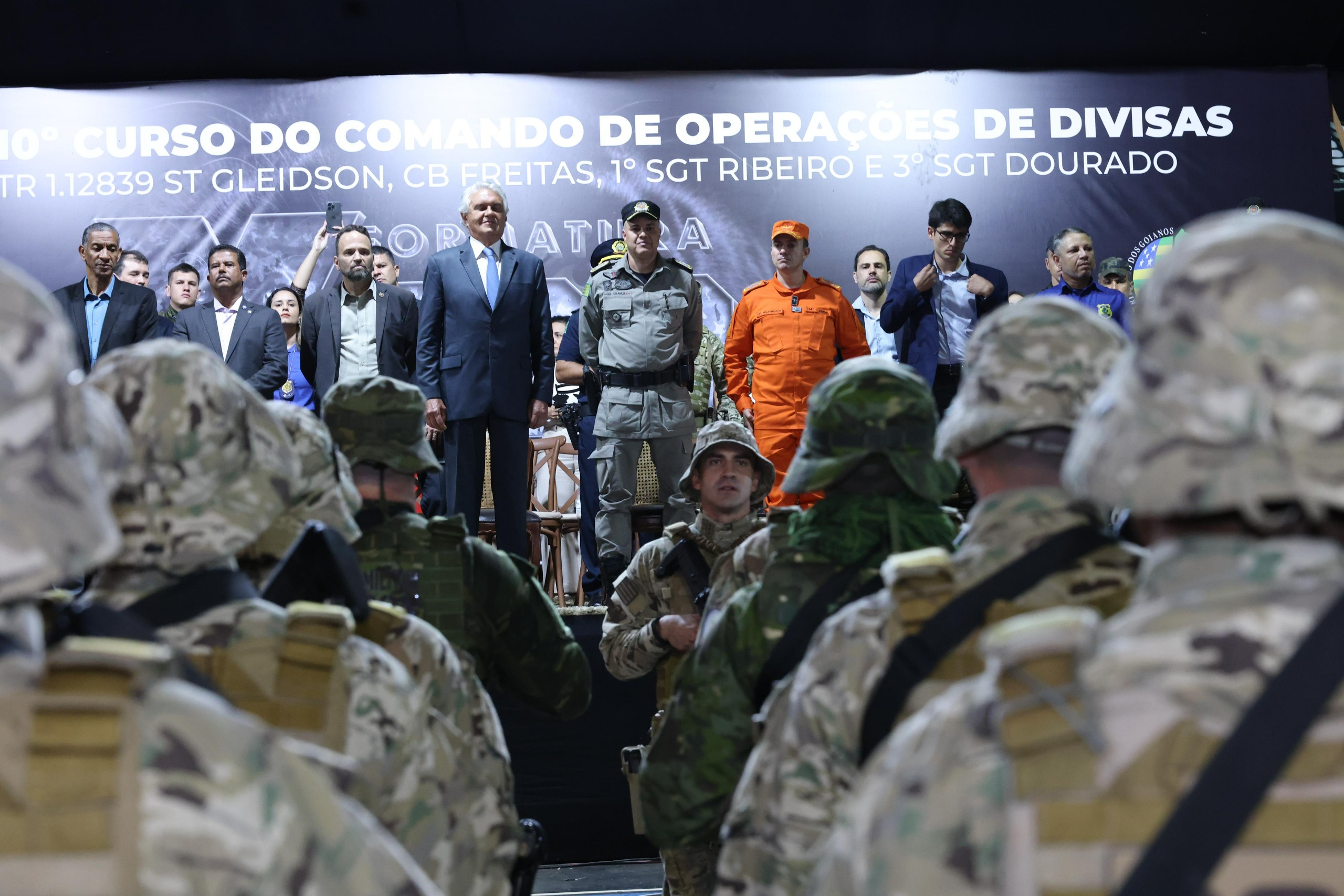 Ronaldo Caiado destaca importância do trabalho do COD na redução da criminalidade nas áreas de fronteira do estado