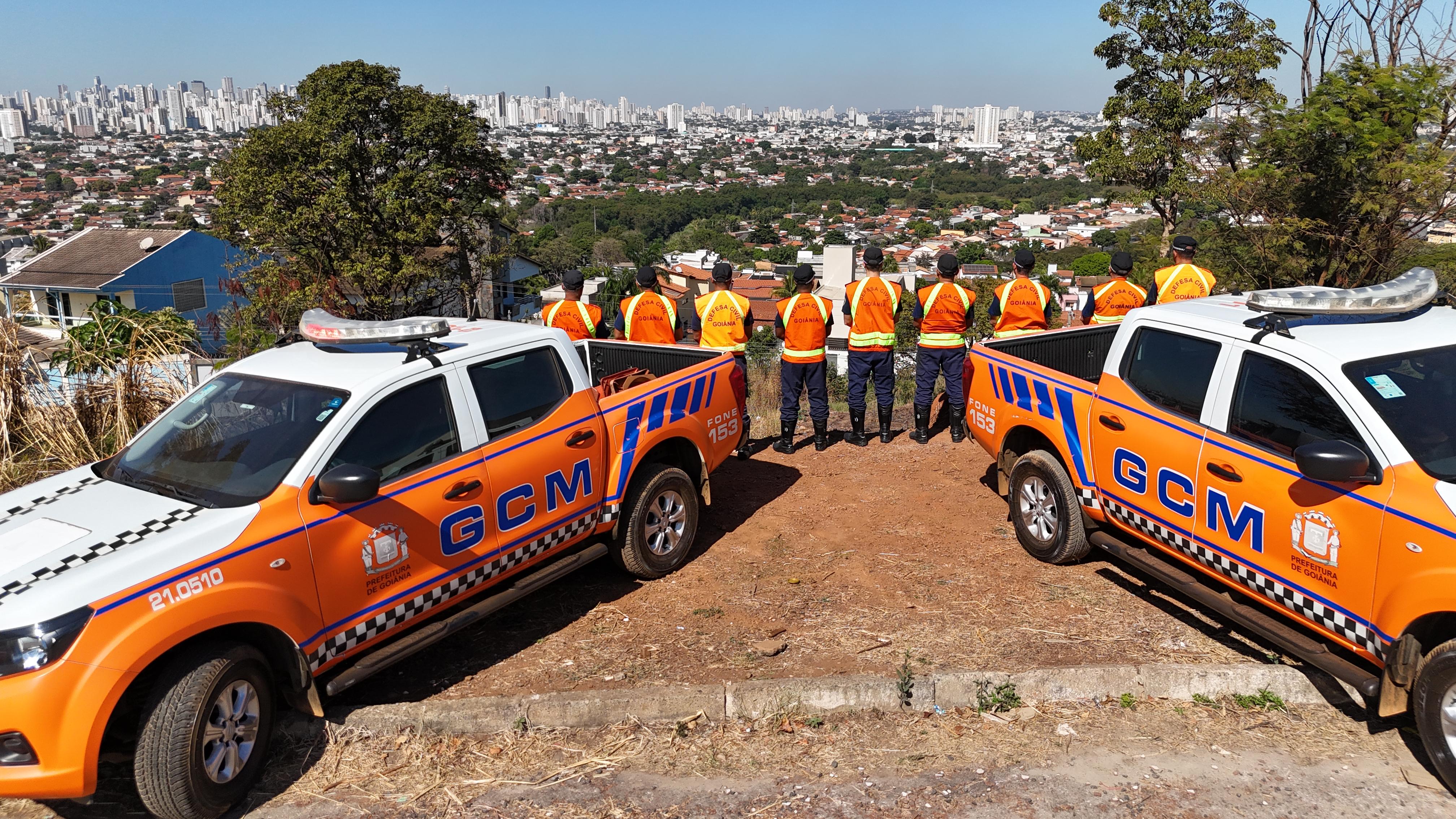 Defesa Civil de Goiânia pede que goianienses se cadastrem para recebimento de mensagens de alerta sobre fortes chuvas e ocorrência de pontos de alagamentos. 