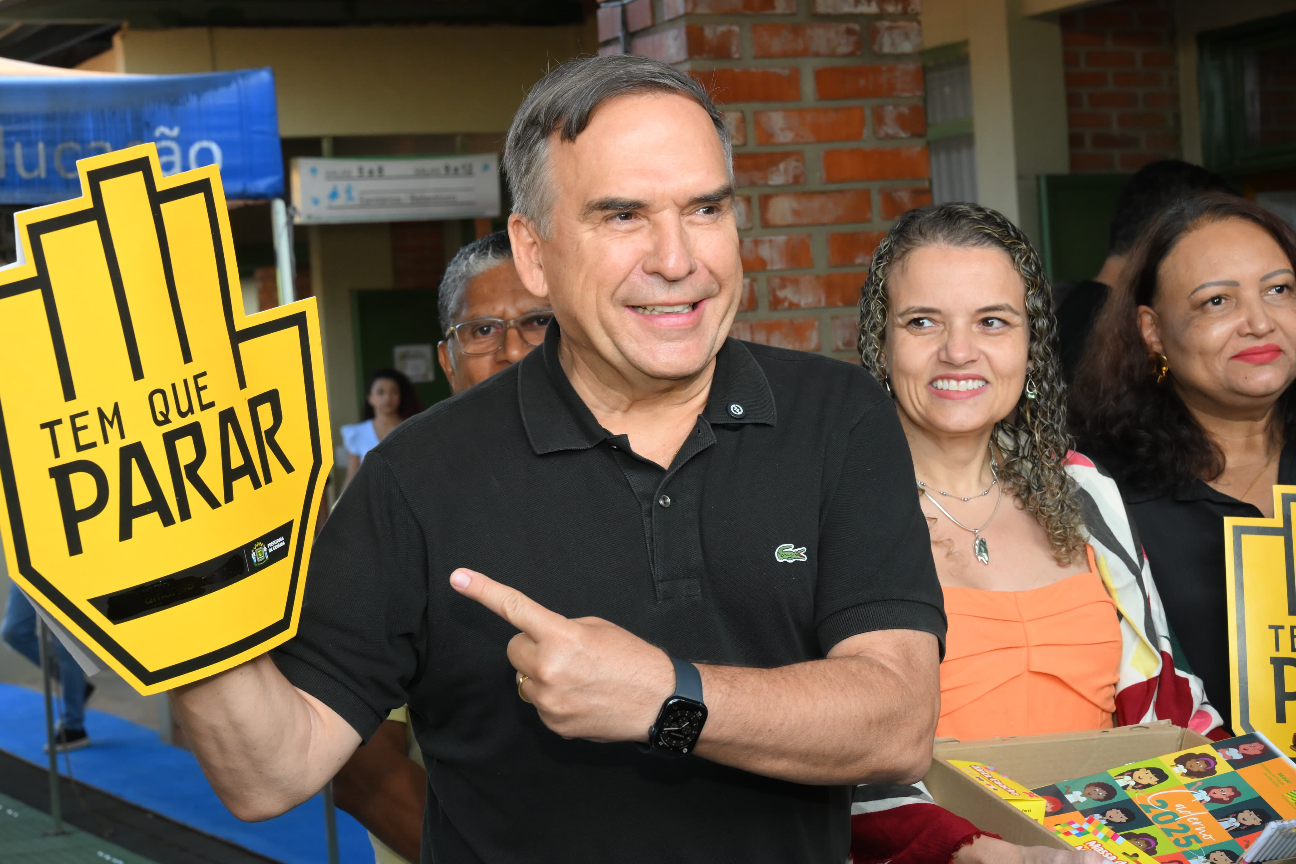 Prefeitura de Goiânia abre ano letivo da rede municipal com solenidade na Escola Municipal de Tempo Integral Professora Lousinha e entrega de kits escolares