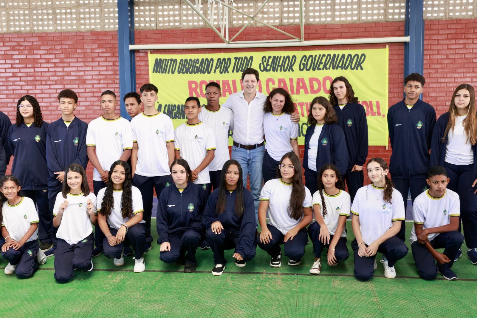 Vice-governador Daniel Vilela entrega à comunidade escolar de Alexânia o novo Colégio Estadual 31 de Março