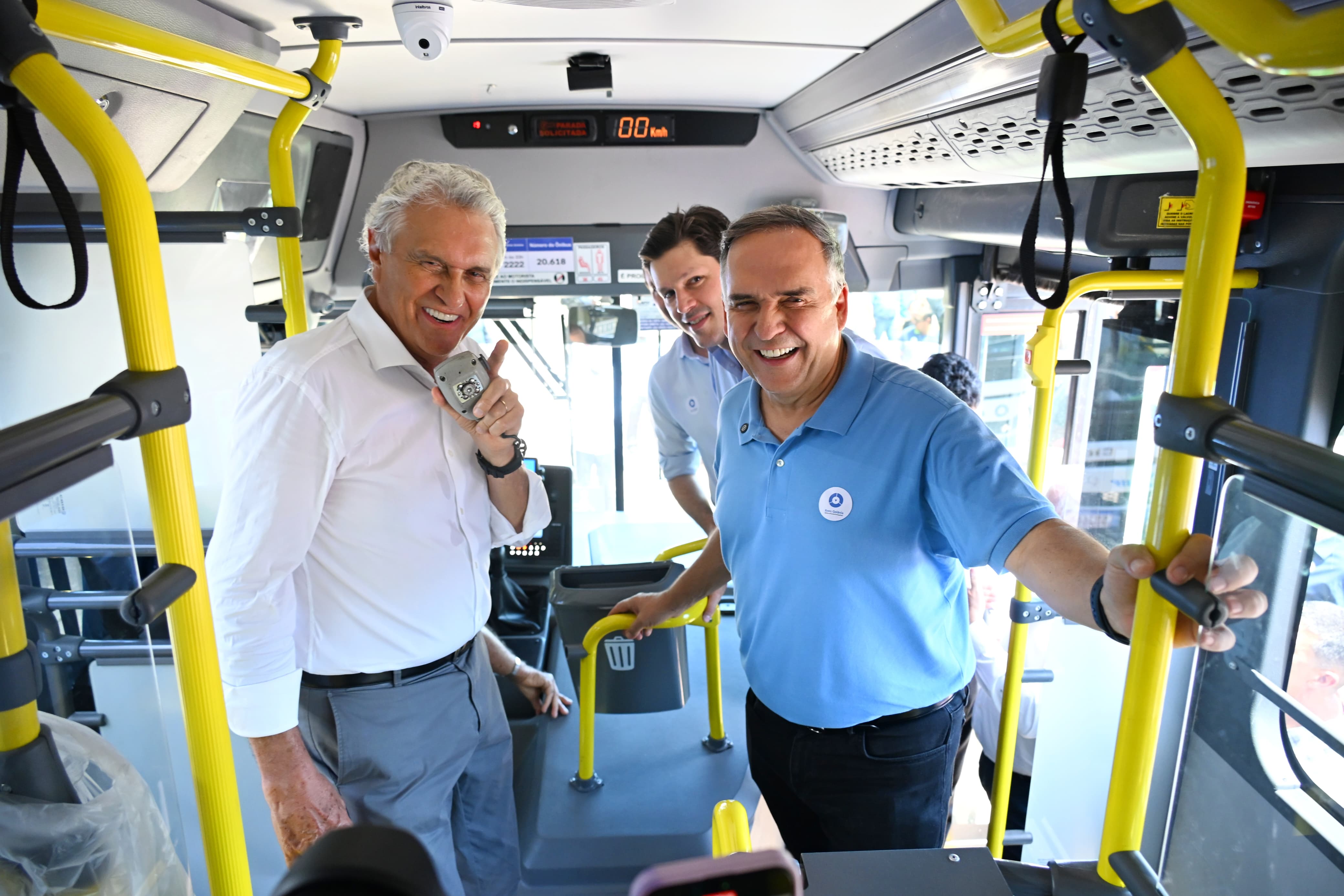 Prefeito Sandro Mabel anuncia a metronização do sistema BRT de Goiânia para dar maior fluidez ao trânsito e proporcionar comodidade aos usuários