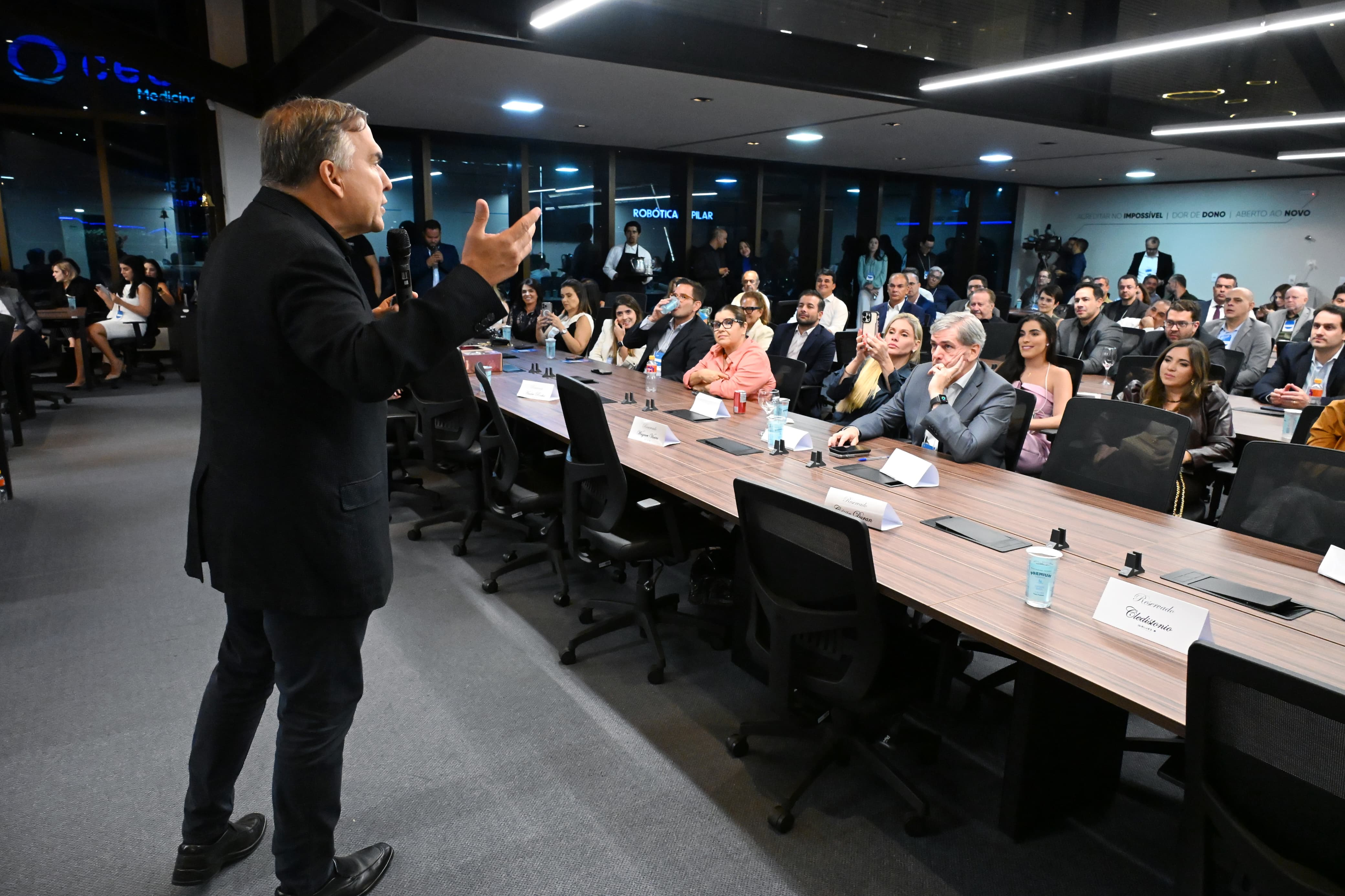 Mabel apresenta vantagens de investir em Goiânia a empreendedores durante encontro do Lide Goiás