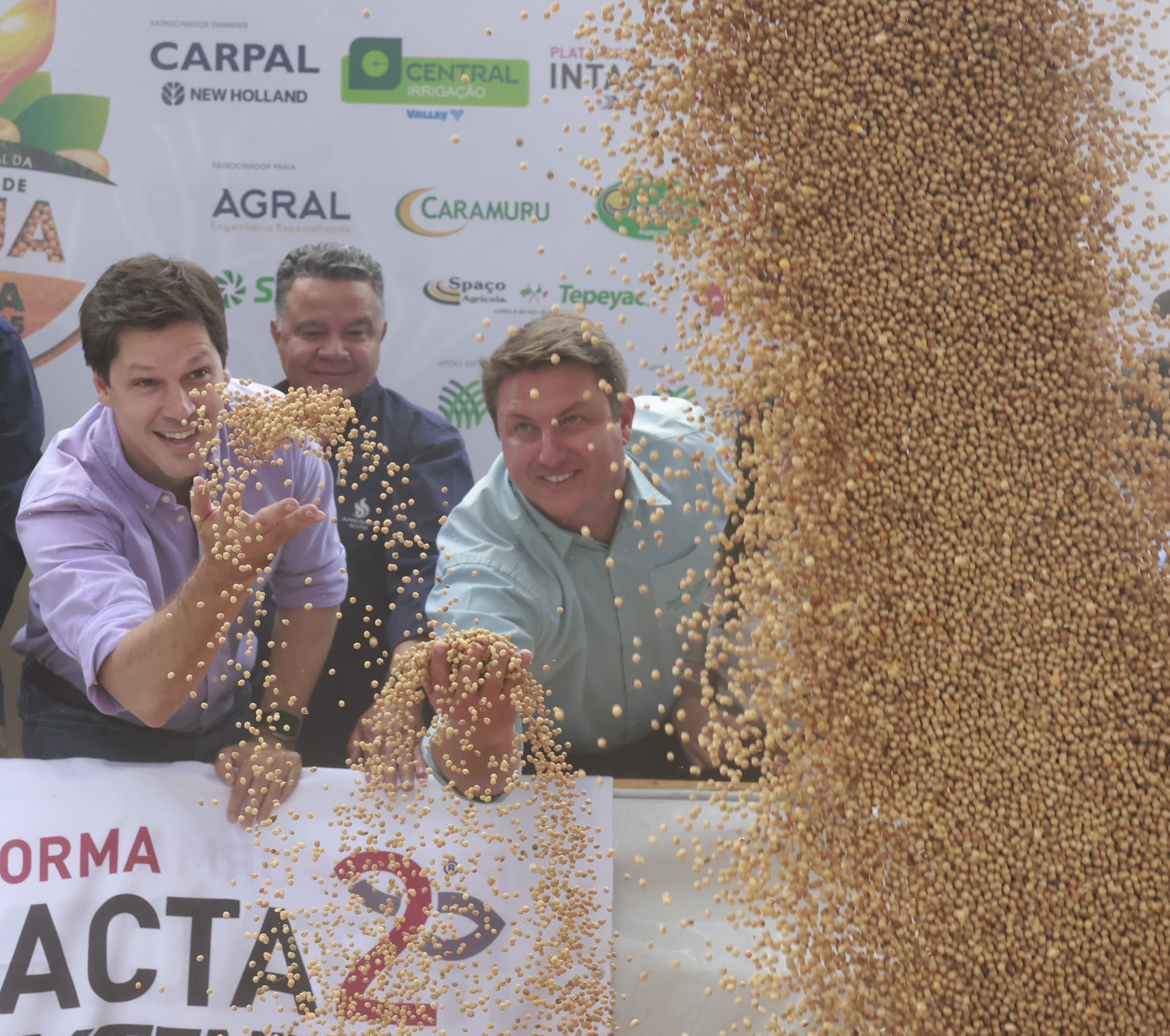 Abertura Estadual da Colheita de Soja: Daniel Vilela destaca o compromisso do Governo de Goiás com o setor produtivo