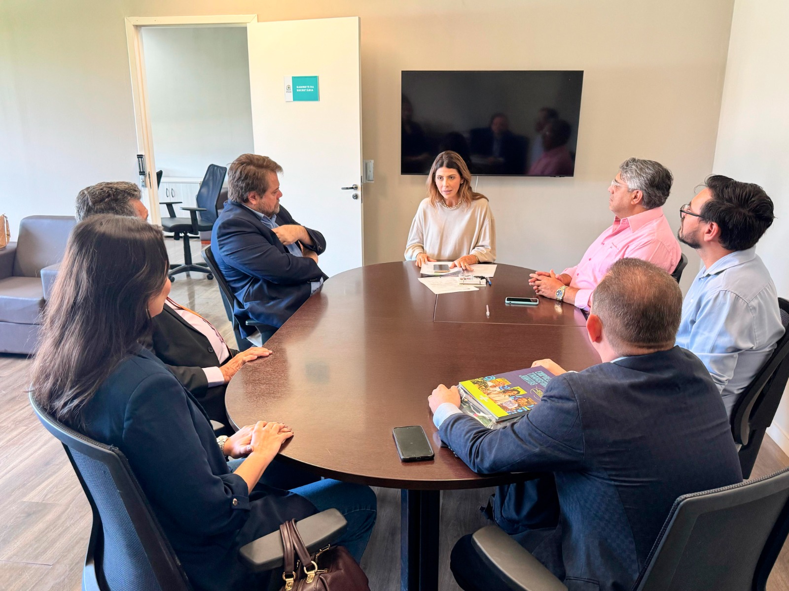 Diretoria da Juceg visita Secretaria de Planejamento de Goiânia para explicar funcionamento da Redesim