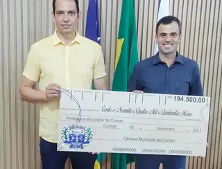 Cumari: Câmara devolve R$ 194,5 mil para a gestão João Rios