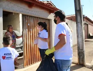 Anhanguera promove mais um mutirão Íris Rezende de limpeza e combate à dengue