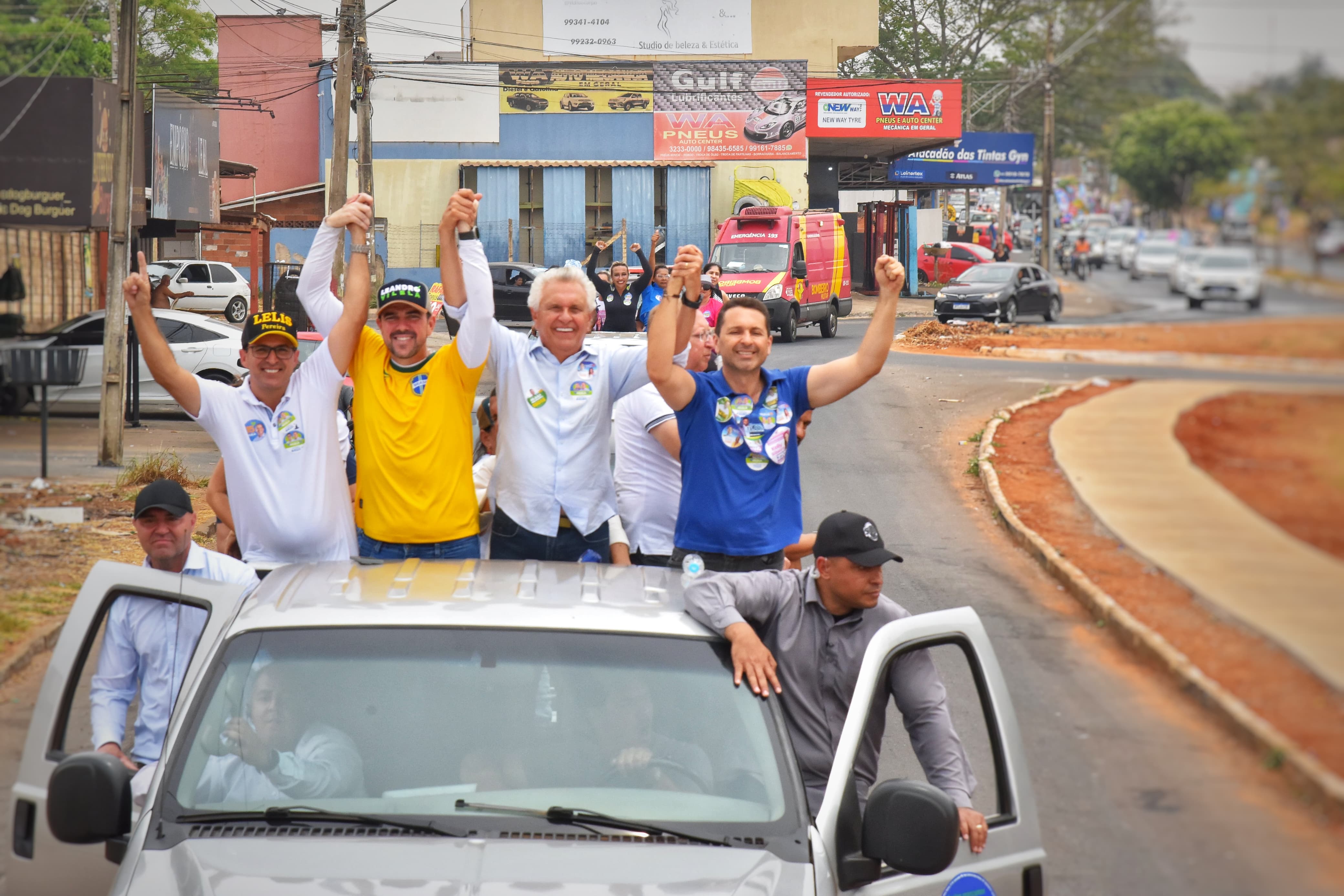 Aparecida de Goiânia: Caiado desmente Professor Alcides e reafirma apoio a Leandro Vilela