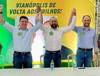 Vianopolis: Emedebista Marcelo Rezende, foi eleito prefeito com 52,22% dos votos válidos