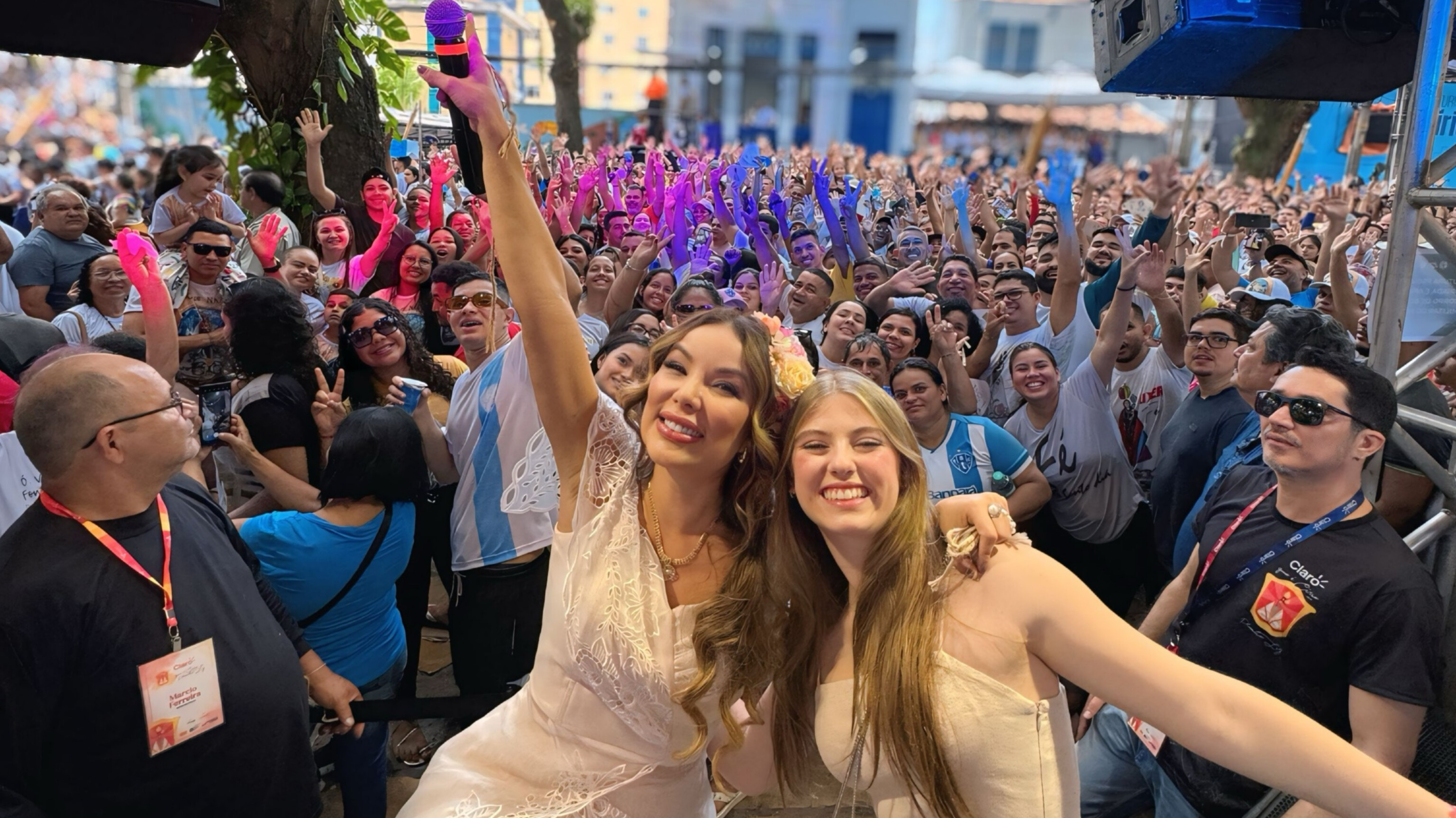 Lorena Queiroz volta aos palcos durante o Círio de Nazaré