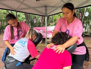 Goiânia: Prefeitura e parceiros realiza evento "Laços de Cuidado e Proteção ao Câncer de Mama" no Parque Vaca Brava