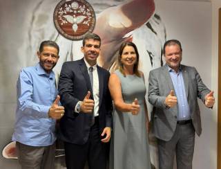 Goiânia: Deputado estadual Anderson Teodoro se reúne com o presidente da Goinfra e com a prefeita eleita de Piracanjuba para avanços em infraestrutura