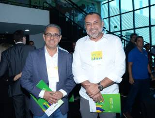 Goiânia: Marcelo Paiva (Anhanguera) e Haroldinho Calaça (Três Ranchos) participam de rodada de negócios promovido pela Goinfra e Agehab