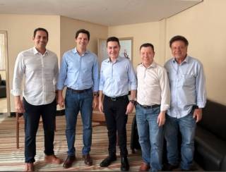 Com apoio de Daniel Vilela, Jamil Calife e José Nelto o prefeito de Catalão Adib Elias Júnior será novo Secretário de Infraestrutura de Goiás