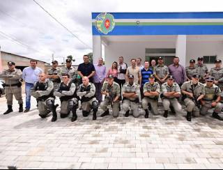 Corumbaíba: Rodrigo Cebola e aliados entregam sede da Policia Militar, Canil e a nova Secretaria Municipal de Saúde 