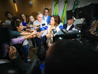 Goiânia: Em reunião com Mabel, Gracinha Caiado anuncia entrega de Restaurante do Bem e Casa da Pessoa Idosa na capital