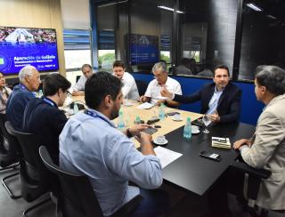 Aparecida de Goiânia: Prefeito Leandro Vilela busca junto ao presidente da Equatorial investimentos e melhorias na rede elétrica urbana do municipio