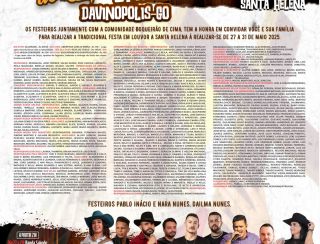 Davinópolis: Festa do Boqueirão de Cima 2025 promete agitar município com música e tradição