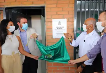 Rogério Cruz entrega revitalização e kits de segurança a instituições de ensino do Jardins do Cerrado