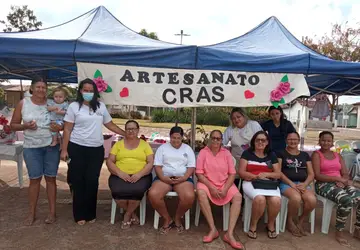 Davinópolis: Assistência Social promove I Feira de Produtos e Artesanatos do CRAS