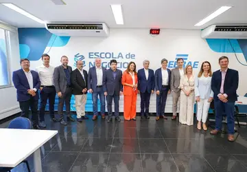 Primeira-dama Gracinha Caiado no lançamento da Escola de Negócios do Sebrae Goiás, na capital