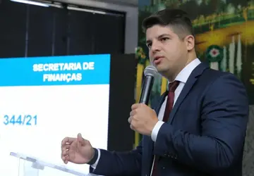 Secretário Municipal de Finanças, Vinícius Alves coordena audiência pública para detalhar melhorias no Código Tributário de Goiânia: principal proposta é a de congelar IPTU em 2023 e 2024 