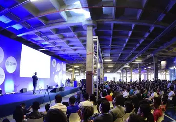 Campus Party, realizada em parceria com o Governo de Goiás, reuniu mais de 150 mil pessoas em Goiânia, em 2022