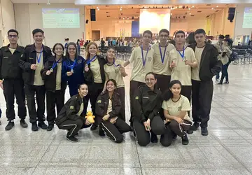 Estudantes de Colégio Estadual Militar Doutor Tharsis Campos, de Catalão, são premiados em Olimpíada Brasileira de Robótica 
