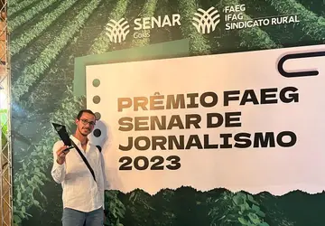 Osmam Martins Júnior, Repórter do Portal Serra Dourada fica em 3° lugar do Prêmio Faeg Senar de Jornalismo 2023