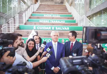 Governador Ronaldo Caiado comemora resultados da saúde: R$ 17,8 bilhões em investimentos desde 2019
