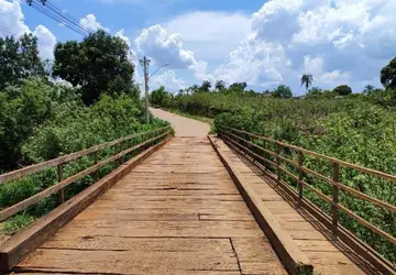 Governo de Goiás vai substituir ponte de madeira por estrutura de concreto armado em estrada que liga Novo Gama a Valparaíso de Goiás