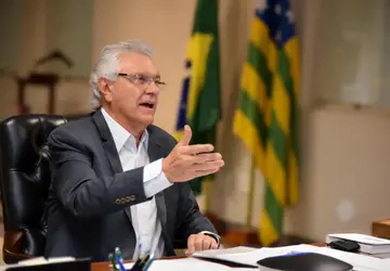Governador Ronaldo Caiado em entrevista por videoconferência à Rádio Guaíba: 