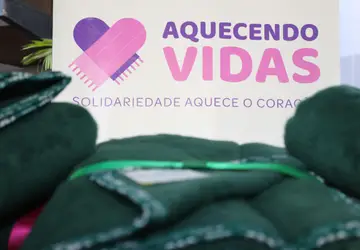 Campanha Aquecendo Vidas da OVG recebe doações de agasalhos e cobertores até 30/05