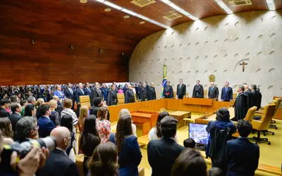 Brasília - DF: "O bom debate fortalece a democracia", diz Caiado em posse de Flávio Dino no STF
