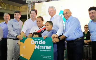 Programa Pra Ter Onde Morar - Aluguel Social beneficia mais de 2,6 mil cartões do Aluguel Social e 198 escrituras a famílias de Goiânia