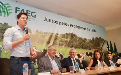 Daniel Vilela afirma que tem como "missão de vida" apoiar produtores de leite em Goiás