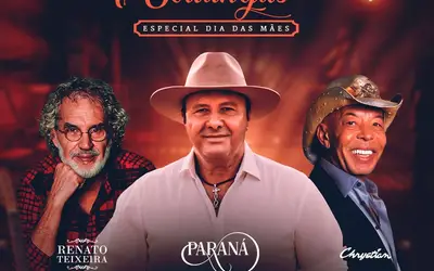 Raízes Sertanejas chega ao Atlanta Music Hall com Renato Teixeira, Chrystian e Paraná na véspera de feriado