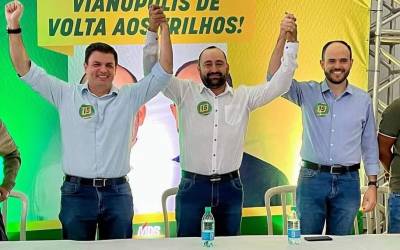 Vianopolis: Emedebista Marcelo Rezende, foi eleito prefeito com 52,22% dos votos válidos