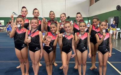 Uberlândia MG: BBGA de Catalão é campeã em quatro categorias no 1º Torneio Futel de Ginastica Artística 