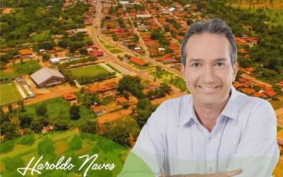 Campos Verdes de Goiás: Prefeito Haroldo Naves alcança 90,5% de aprovação administrativa e Daniel Vilela lidera com quase 60% das intenções para sucessão estadual de 2026