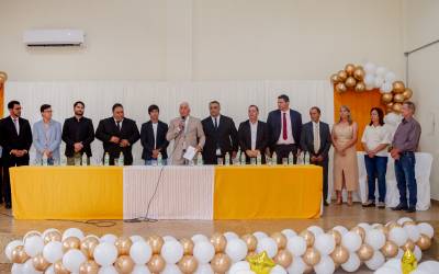 Agua Limpa de Goiás: Prefeito Zé Carlos, vice-prefeito Juvelidio Rabelo e vereadores eleitos tomam posse