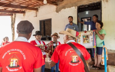 Corumbaíba: Distrito do Areião recebeu a jornada do Grupo de Folia de Reis Estrela Guia