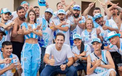 Ouvidor: Deputado estadual Jamil Calife participa de clássico entre CRAC e ABECAT do Goianão no Estádio Luiz Benedito