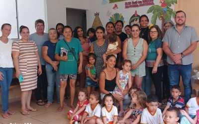 Nova Aurora: Na Creche Municipal "Branca de Neve", o de volta ás aulas foi marcado por momentos especiais e inesquecíveis