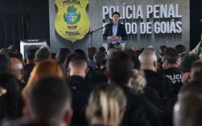 Daniel Vilela vincula êxitos da segurança pública em Goiás ao controle carcerário da Polícia Penal